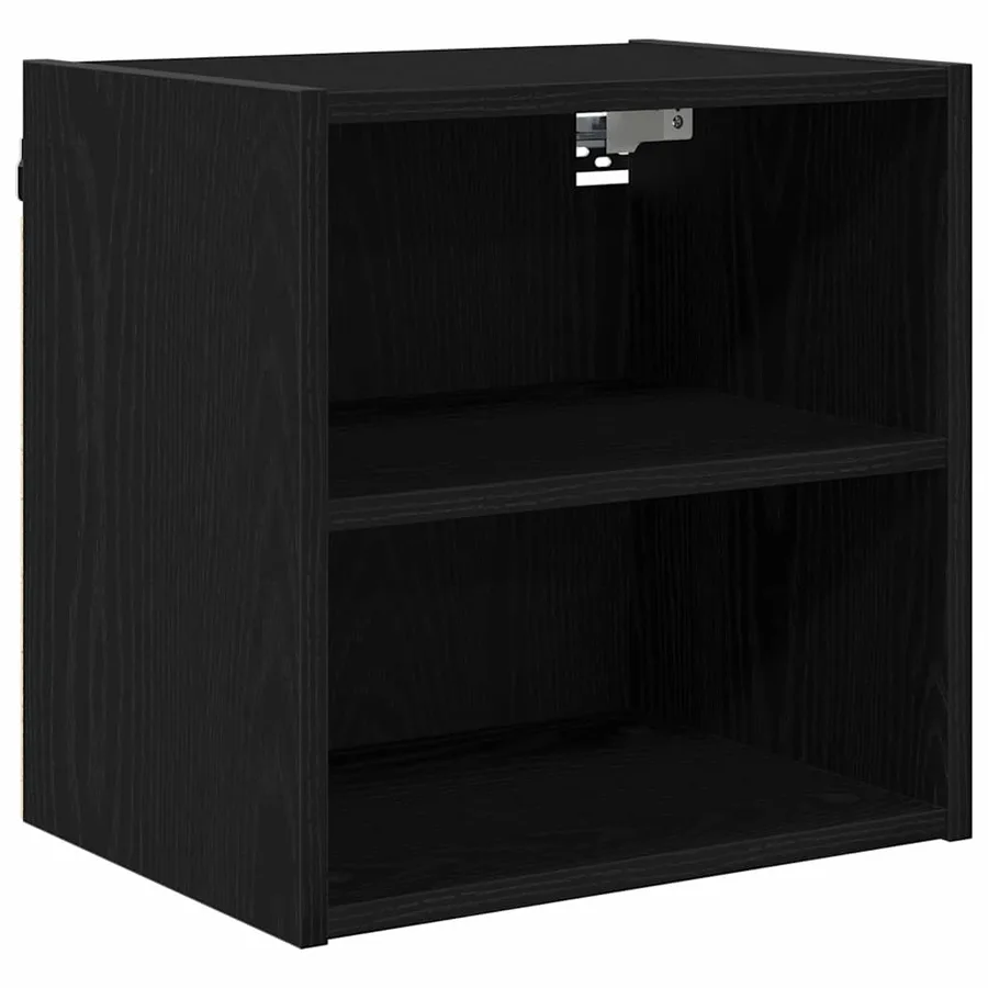 Armoire suspendue avec stockage Chêne noir 40 x 29,5 x 40 cm - 2