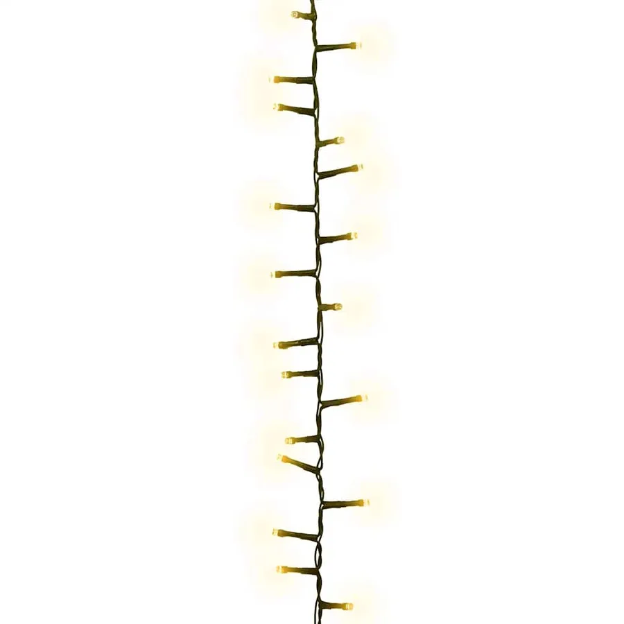 Guirlande à LED compacte avec 1000 LED Blanc chaud 25 m PVC - 3