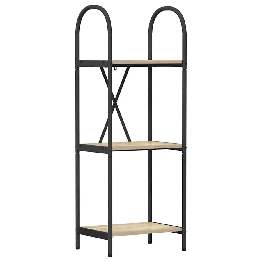 Étagère Chêne Sonoma 40 x 30 x 109 cm Bois d'ingénierie - 2