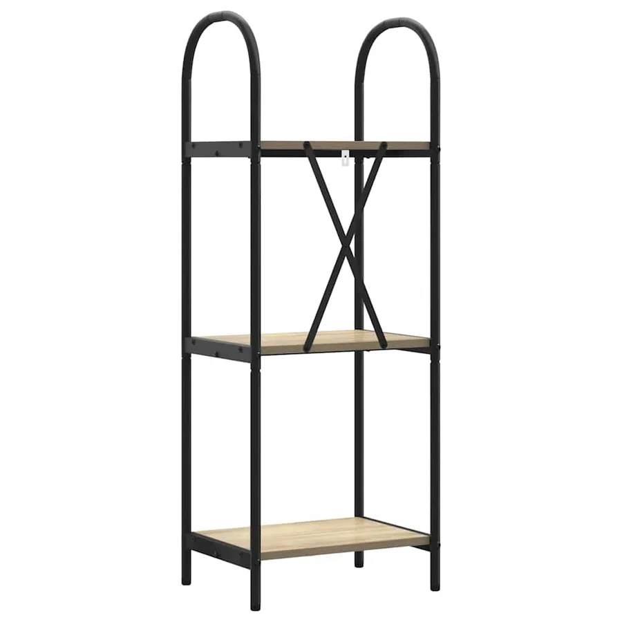 Étagère Chêne Sonoma 40 x 30 x 109 cm Bois d'ingénierie - 7