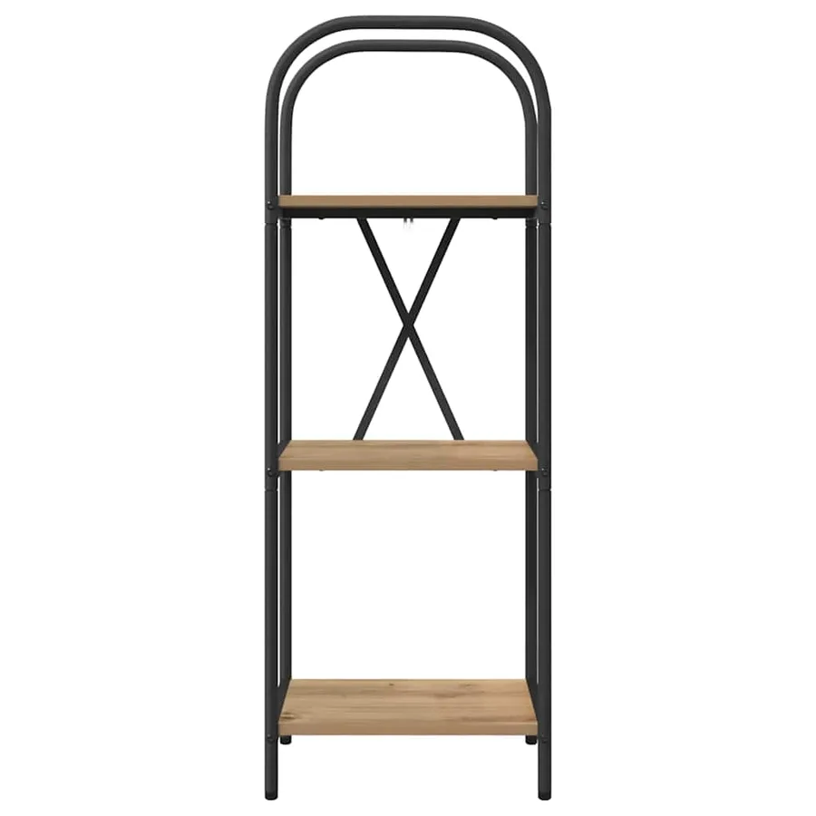 Étagère 3 niveaux 40 x 30 x 109 cm Bois d'ingénierie - 5