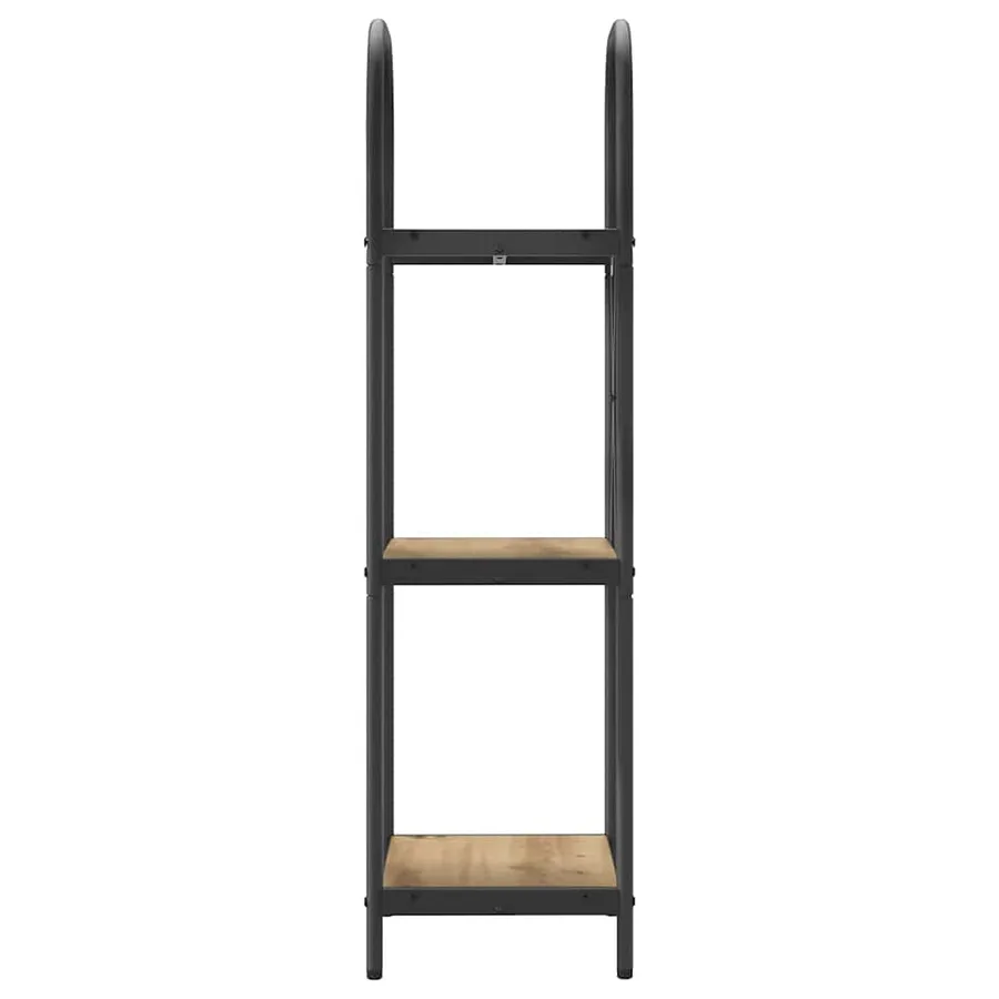 Étagère 3 niveaux 40 x 30 x 109 cm Bois d'ingénierie - 6