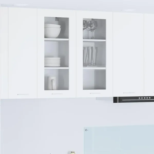 Armoire suspendue Blanc 40 x 31 x 80 cm Bois d'ingénierie