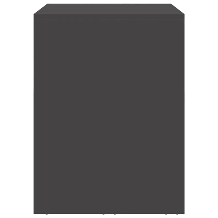 Armoire murale pour garage Noir 90 x 40 x 53 cm - 7