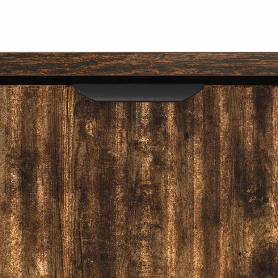 Table basse Chêne fumé 90 x 49 x 46 cm Bois d'ingénierie - 9