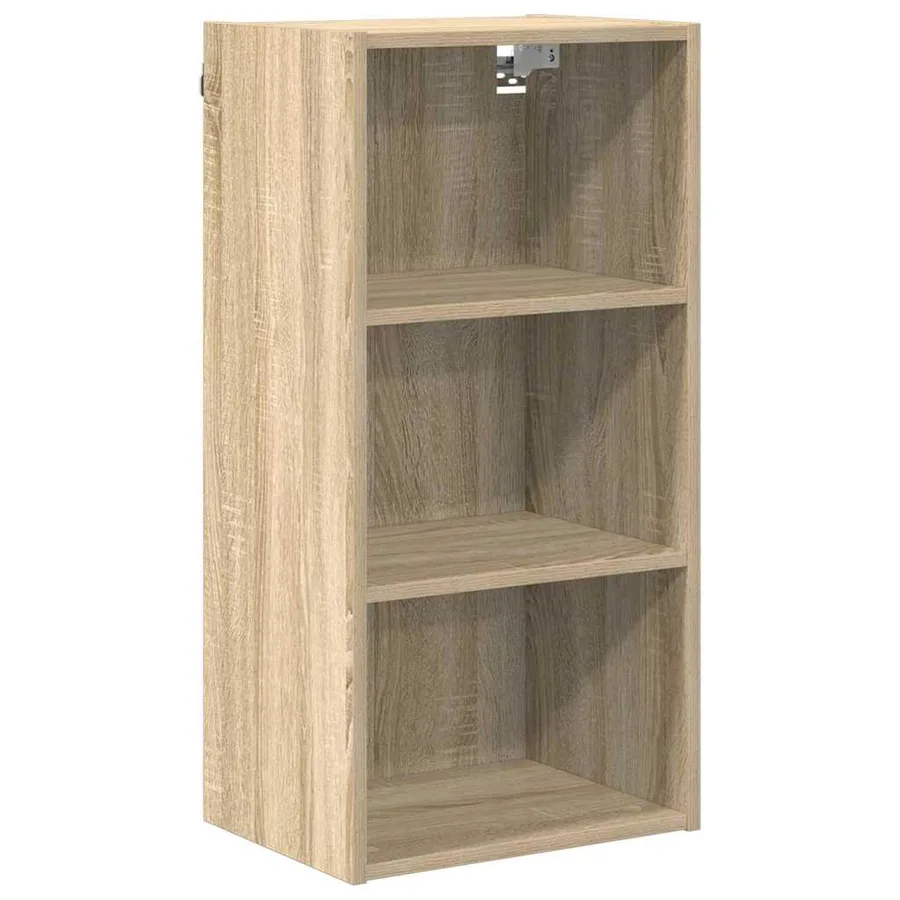 Armoire suspendue avec stockage Chêne Sonoma 40 x 29,5 x 80 cm - 2