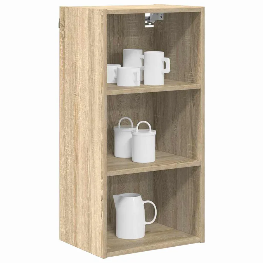 Armoire suspendue avec stockage Chêne Sonoma 40 x 29,5 x 80 cm - 3