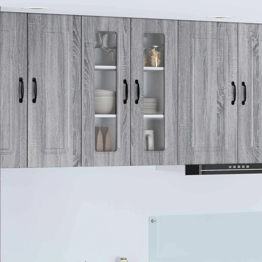 Panneau de lave-vaisselle Kalmar Gris Sonoma 60 x 31 x 80 cm