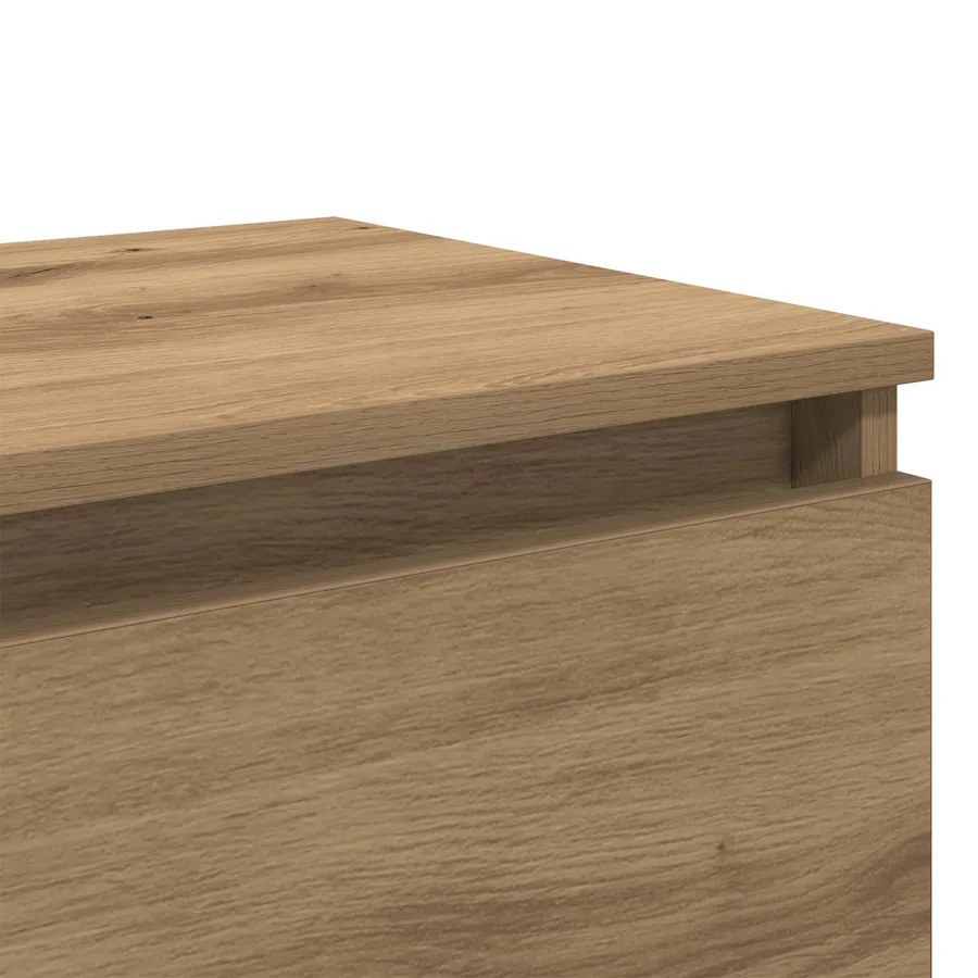 Cabinet de chevet Chêne artisanal 40 x 35 x 50 cm - 10