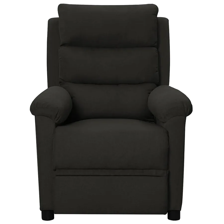 Fauteuil de massage Noir Tissu - 2