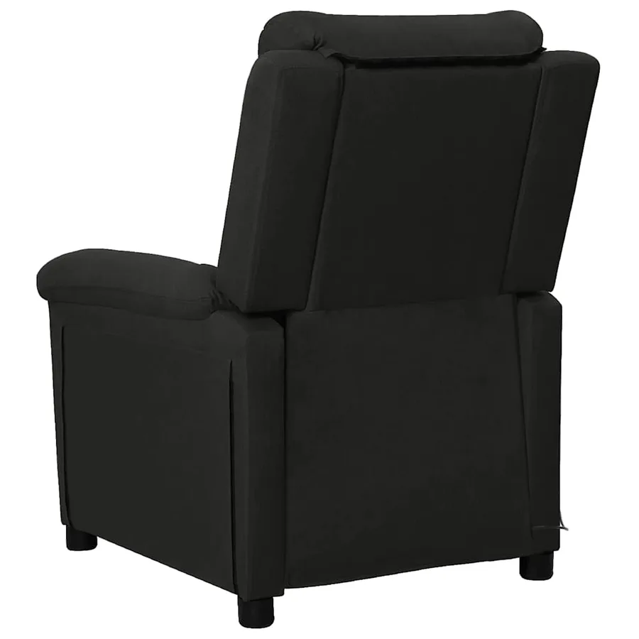 Fauteuil de massage Noir Tissu - 4