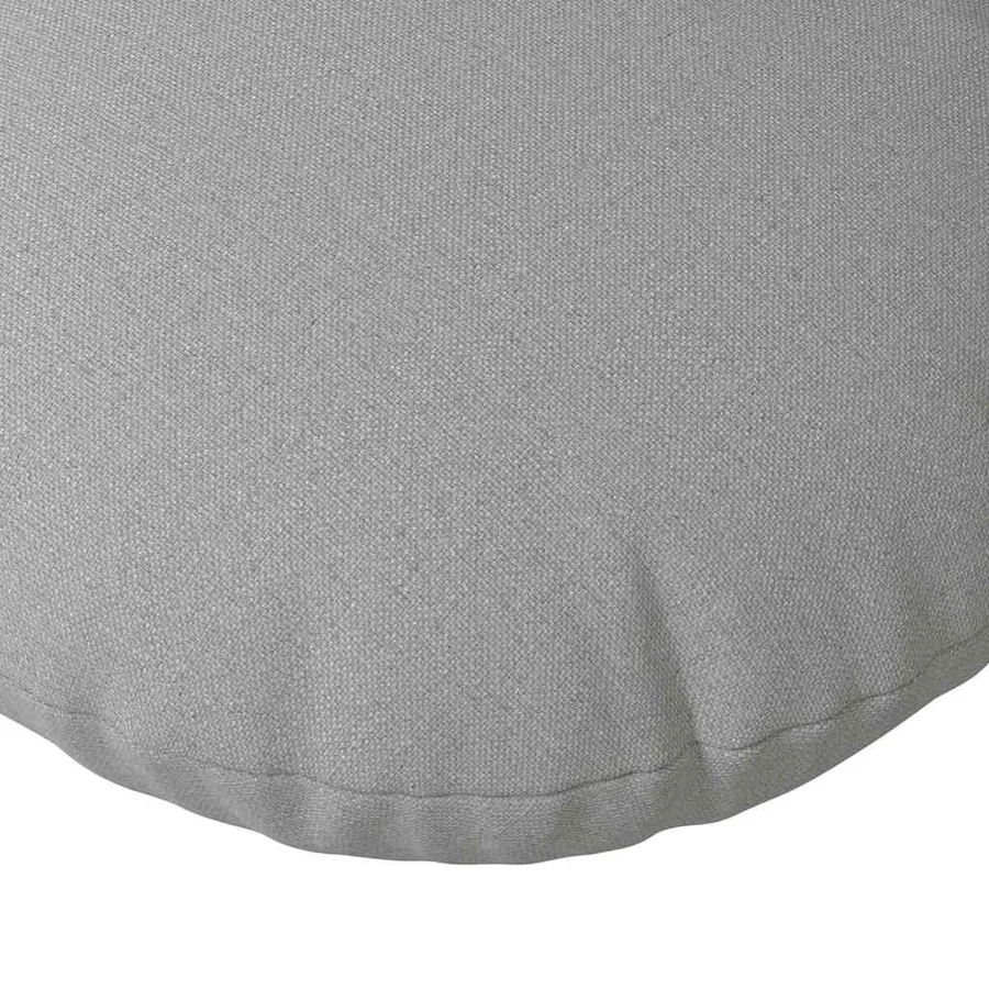 Coussins de siège 2 pcs Gris nuage Ø80 x 29 cm tissu - 7