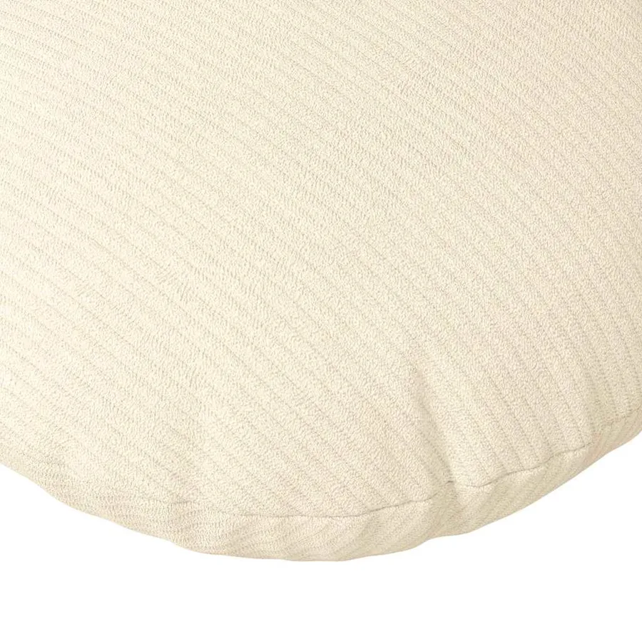 Coussins de siège 2 pcs Crème Ø60 x 21 cm - 7