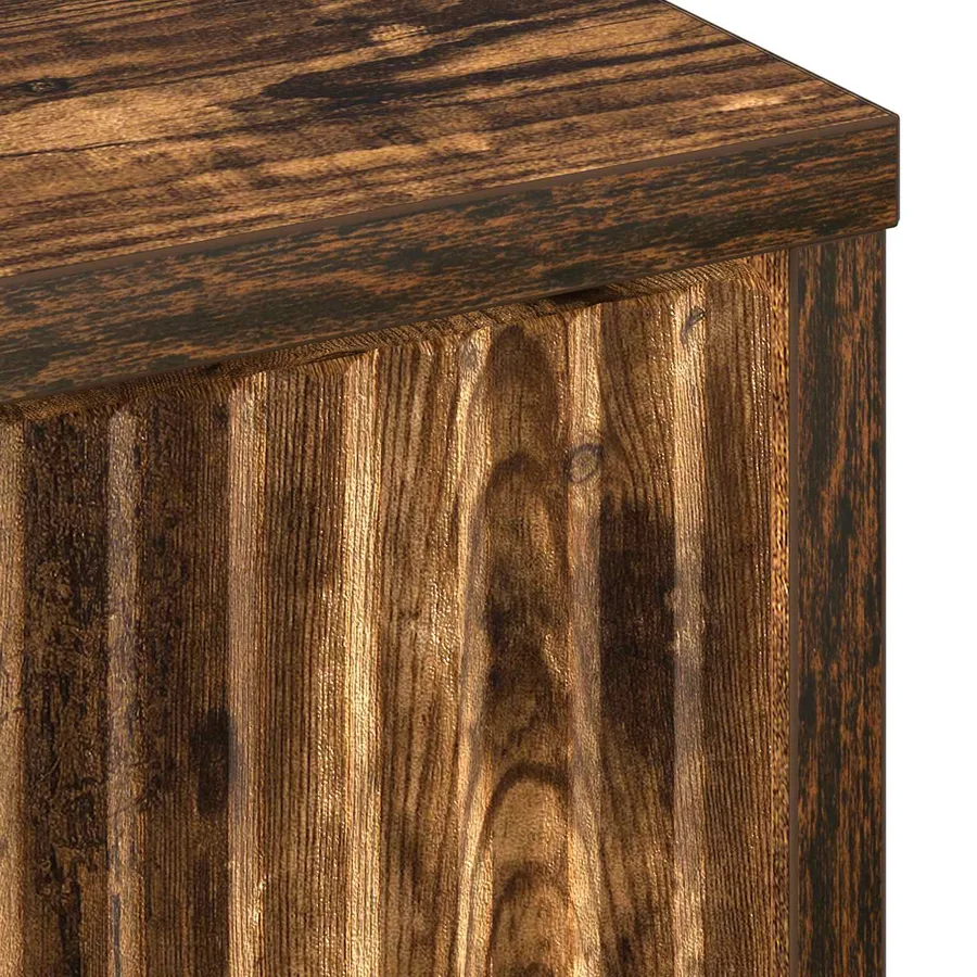 Cabinet de salle de bain Chêne fumé 39,5 x 36 x 88 cm - 11
