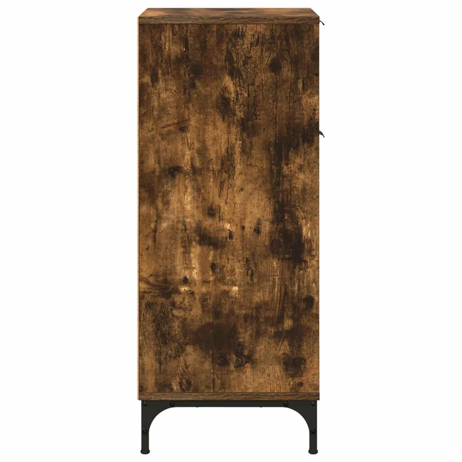 Cabinet de salle de bain Chêne fumé 39,5 x 36 x 88 cm - 7
