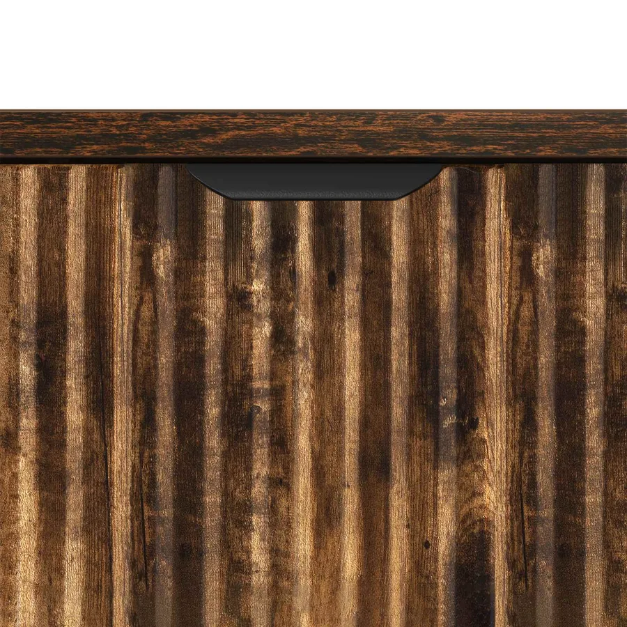 Cabinet de salle de bain Chêne fumé 39,5 x 36 x 88 cm - 9