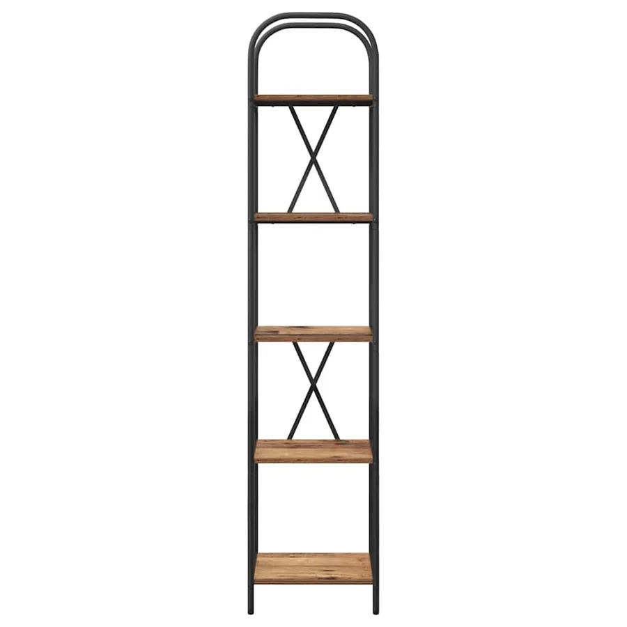 Étagère Bois ancien 40 x 30 x 183 cm Bois d'ingénierie - 5