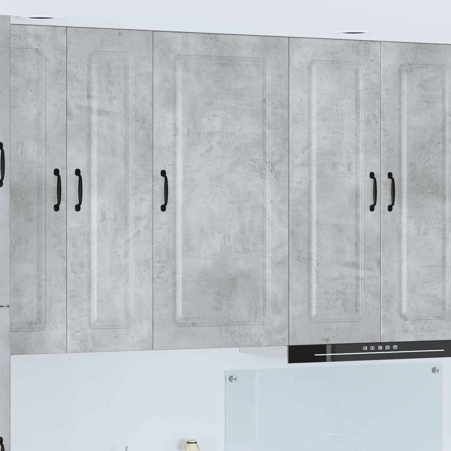 Panneau de lave-vaisselle Kalmar Gris béton 50 x 31 x 100 cm