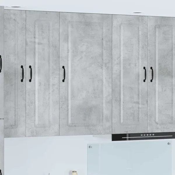 Panneau de lave-vaisselle Kalmar Gris béton 50 x 31 x 100 cm
