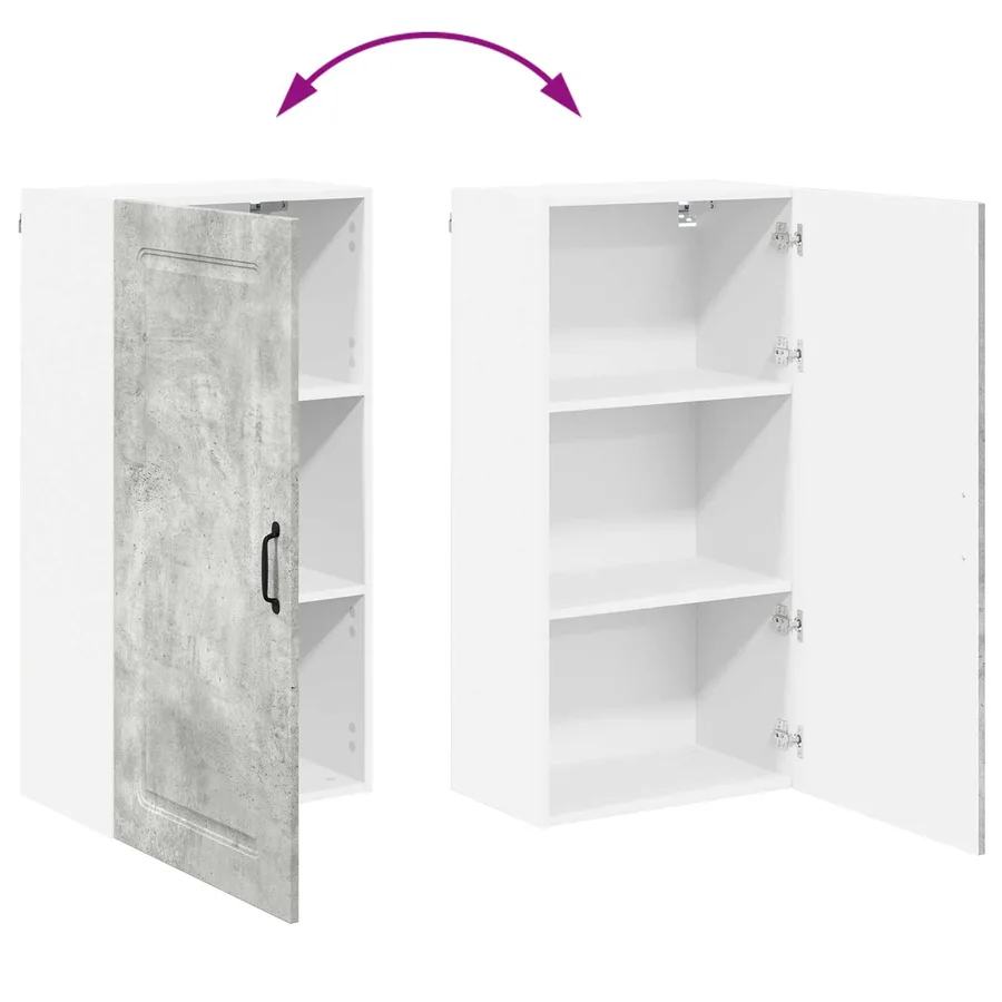 Panneau de lave-vaisselle Kalmar Gris béton 50 x 31 x 100 cm - 11