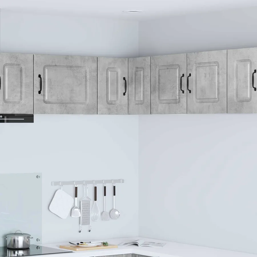 Panneau de lave-vaisselle Kalmar Gris béton 57 x 57 x 40 cm