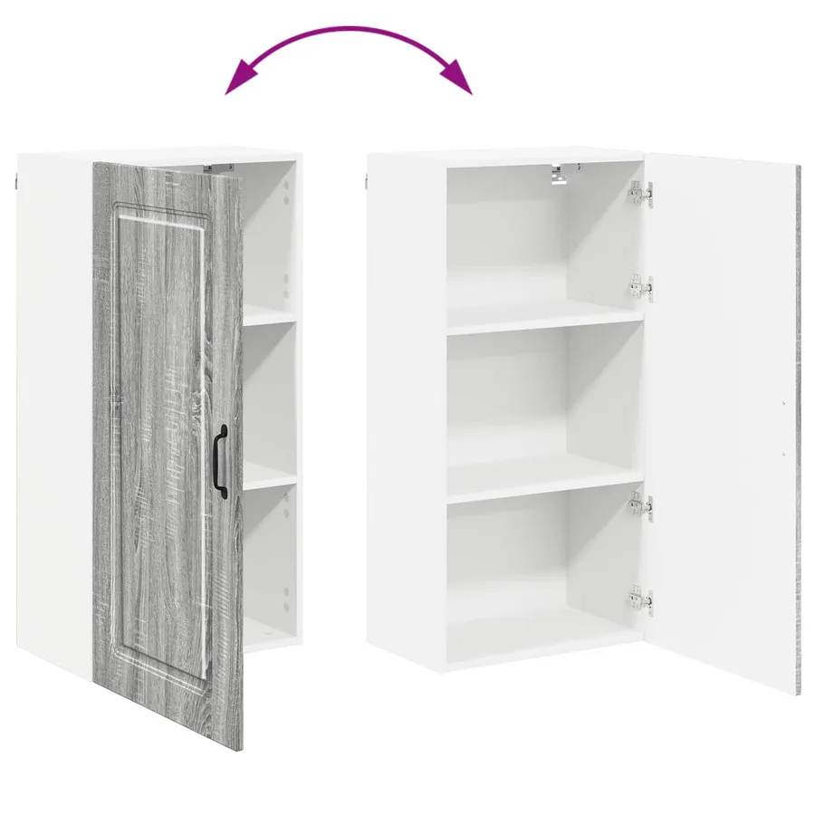 Panneau de lave-vaisselle Kalmar Gris Sonoma 50 x 31 x 100 cm - 11