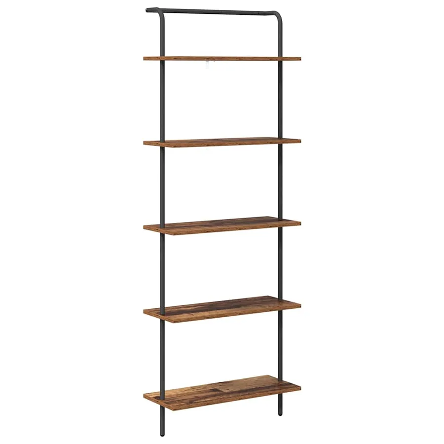 Étagère Bois ancien 60 x 24 x 168 cm Bois d'ingénierie - 2