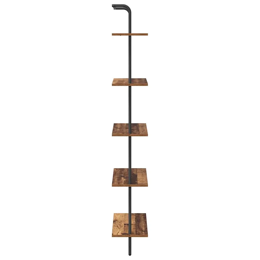 Étagère Bois ancien 60 x 24 x 168 cm Bois d'ingénierie - 6