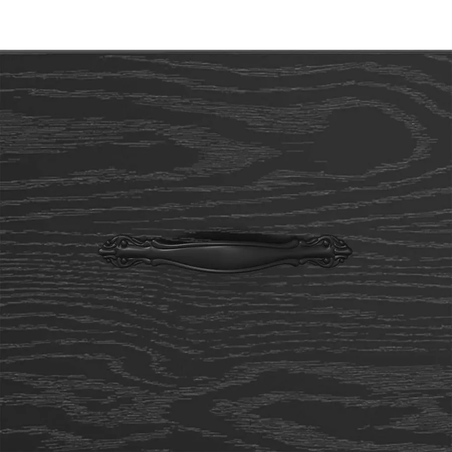 Meuble TV Chêne noir 150 x 36 x 30 cm Bois d'ingénierie - 9