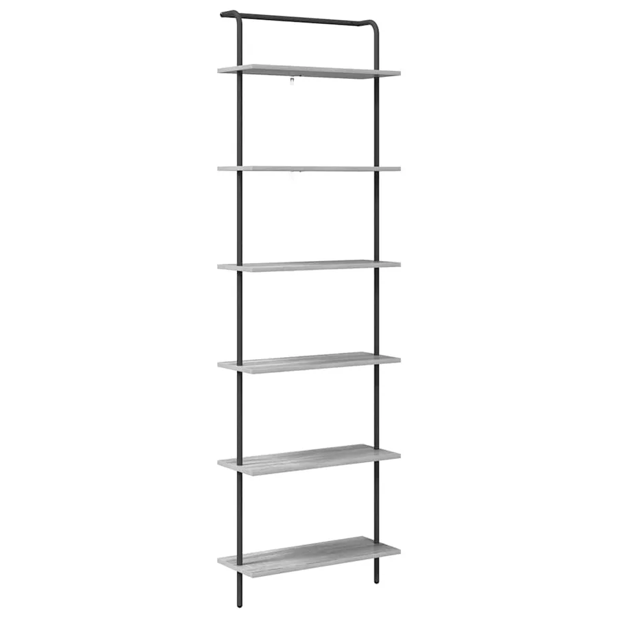 Étagère Gris Sonoma 60 x 24 x 203 cm Bois d'ingénierie - 2