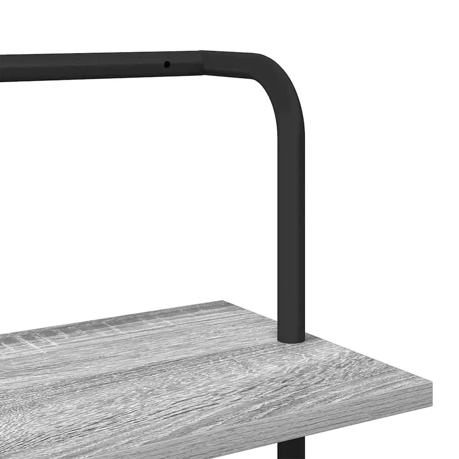 Étagère Gris Sonoma 60 x 24 x 203 cm Bois d'ingénierie - 9