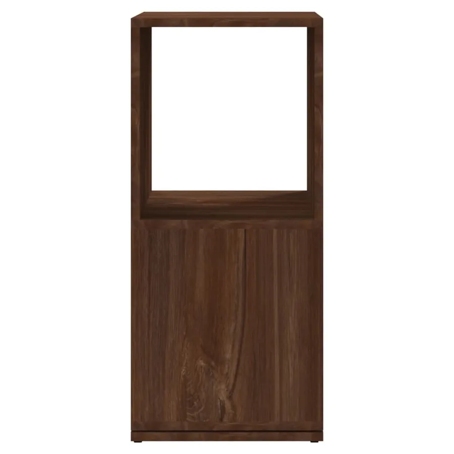Armoire rotative Chêne marron 34,5x34,5x75,5 cm bois ingénierie - 5