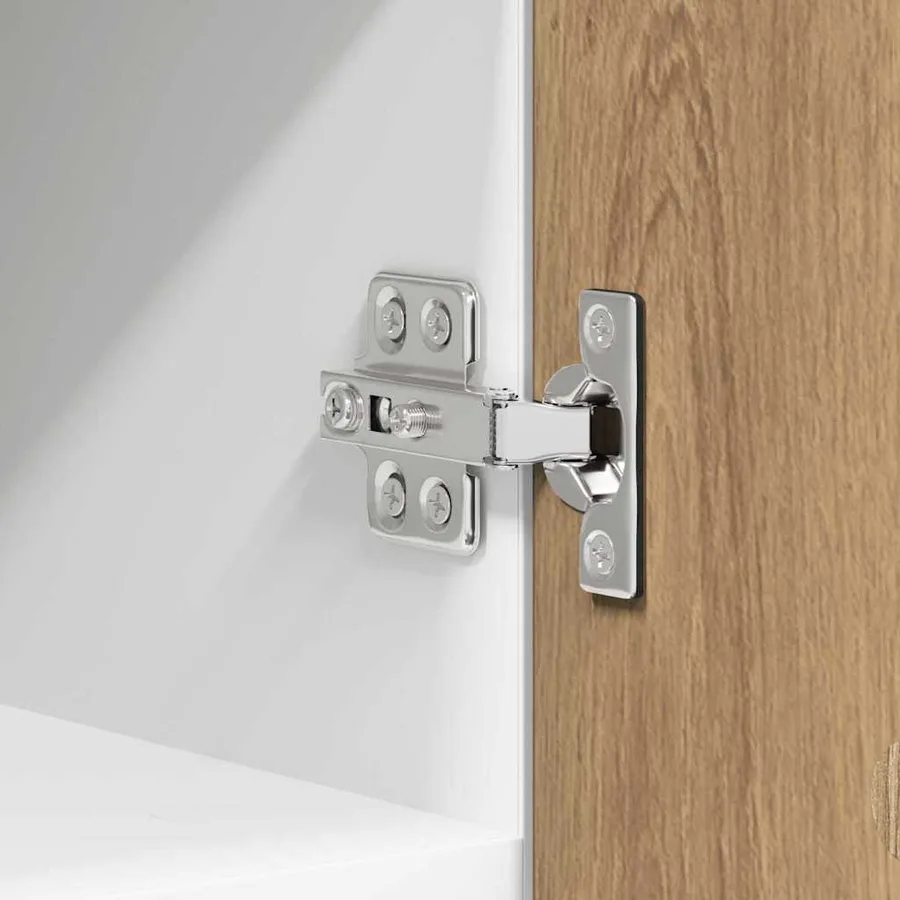 Armoire suspendue 2 pcs Chêne Artisan et Blanc 30 x 31 x 40 cm - 9