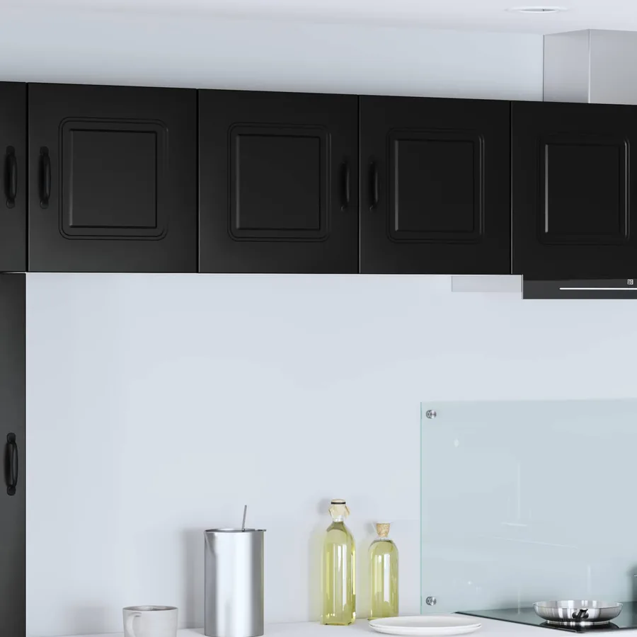 Panneau de lave-vaisselle Kalmar Noir 80 x 31 x 40 cm