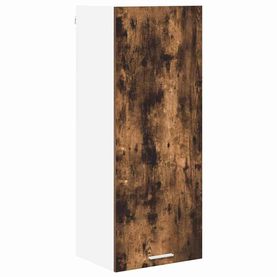 Armoire suspendue Chêne fumé 40 x 31 x 100 cm Bois d'ingénierie - 2