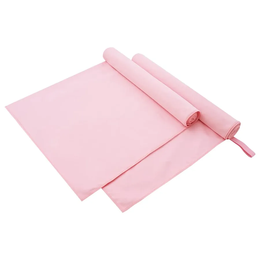 Serviettes de sport 2 pcs Rose 180 x 90 cm