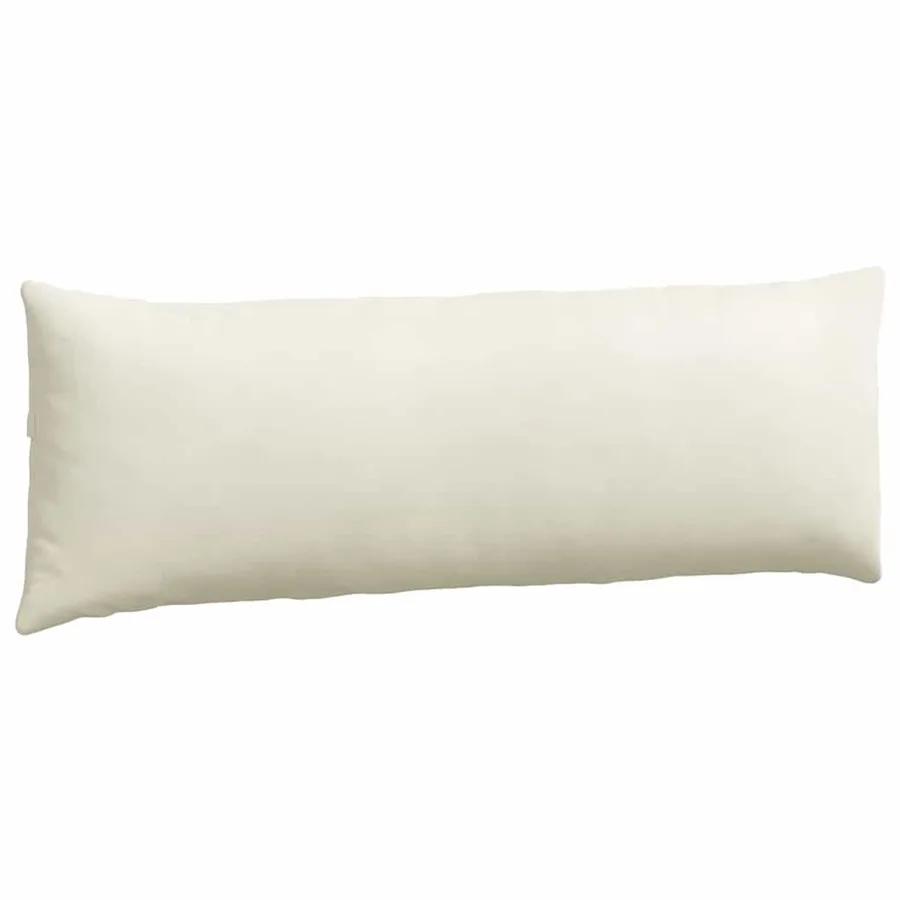 Coussins de canapé 2 pcs Crème 120 x 40 cm - 5