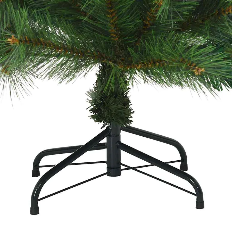 Sapin de Noël Artificiel à Branches Articulées Vert 150 cm - 6