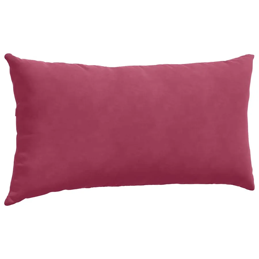 Coussins de canapé 2 pcs Bordeaux 80 x 40 cm - 5