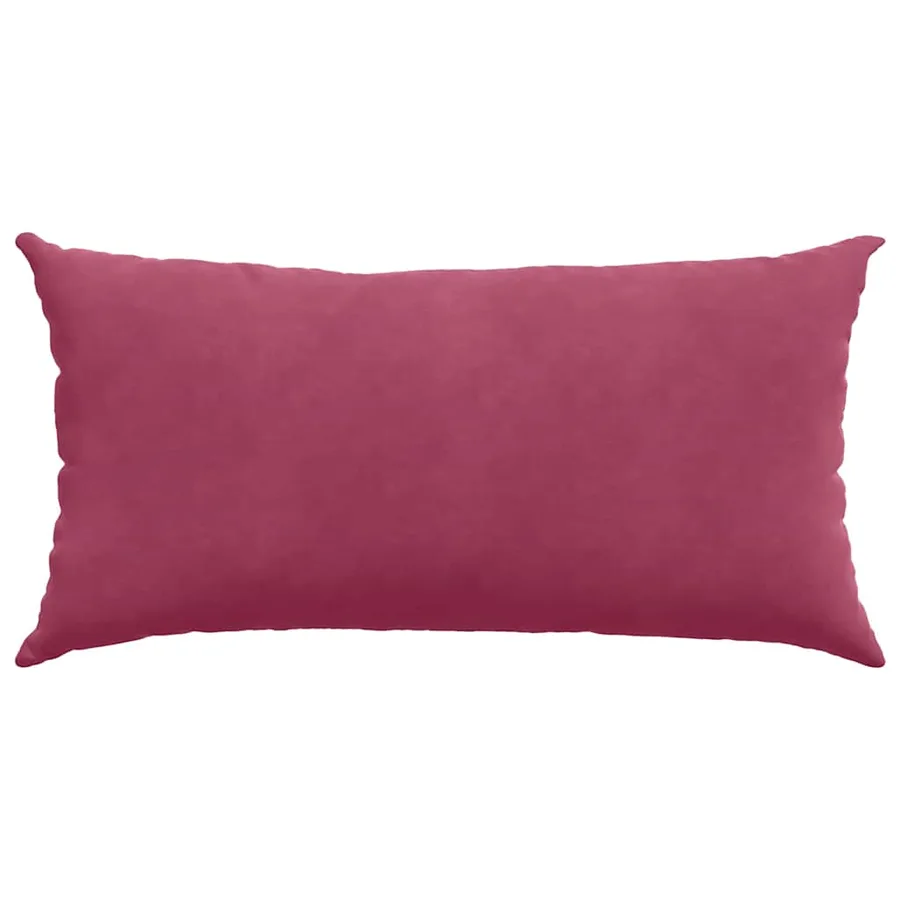 Coussins de canapé 2 pcs Bordeaux 80 x 40 cm - 6