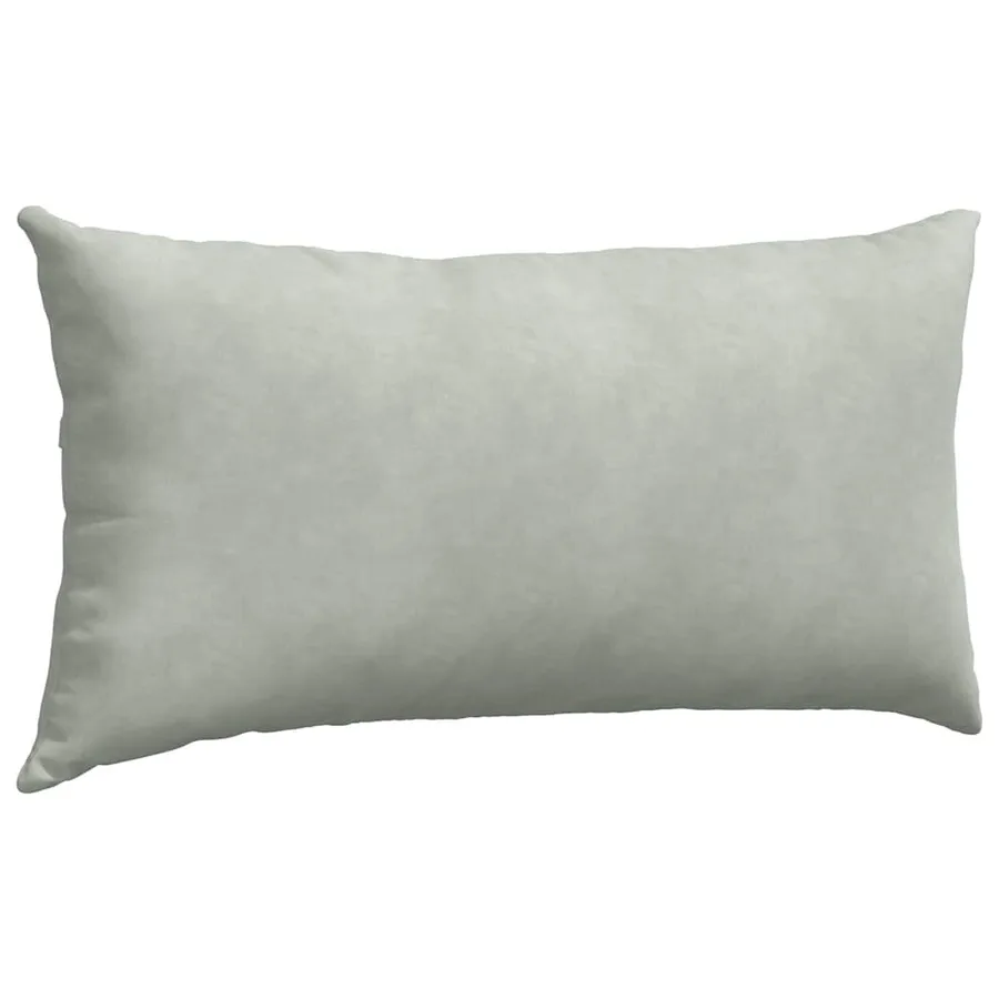 Coussins de canapé 2 pcs Gris clair 80 x 40 cm - 5