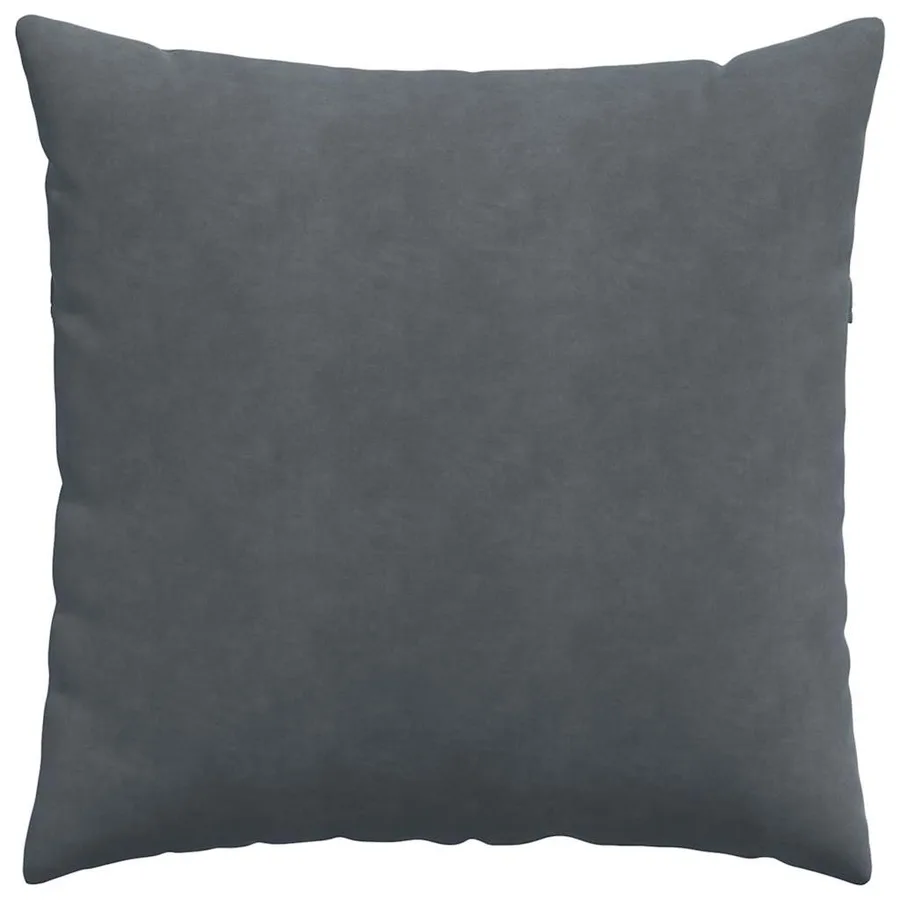 Coussins de canapé 2 pcs Gris foncé 80 x 80 cm - 6