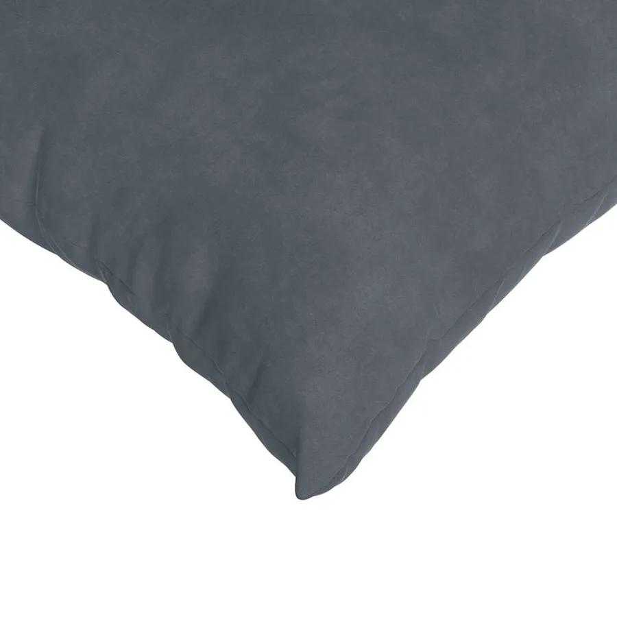 Coussins de canapé 2 pcs Gris foncé 80 x 80 cm - 7