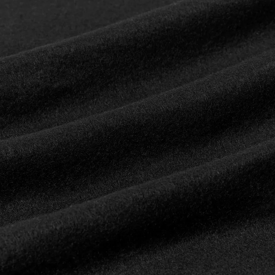 Couvertures à jeter 6 pcs Noir 240 x 220 cm Toison - 7