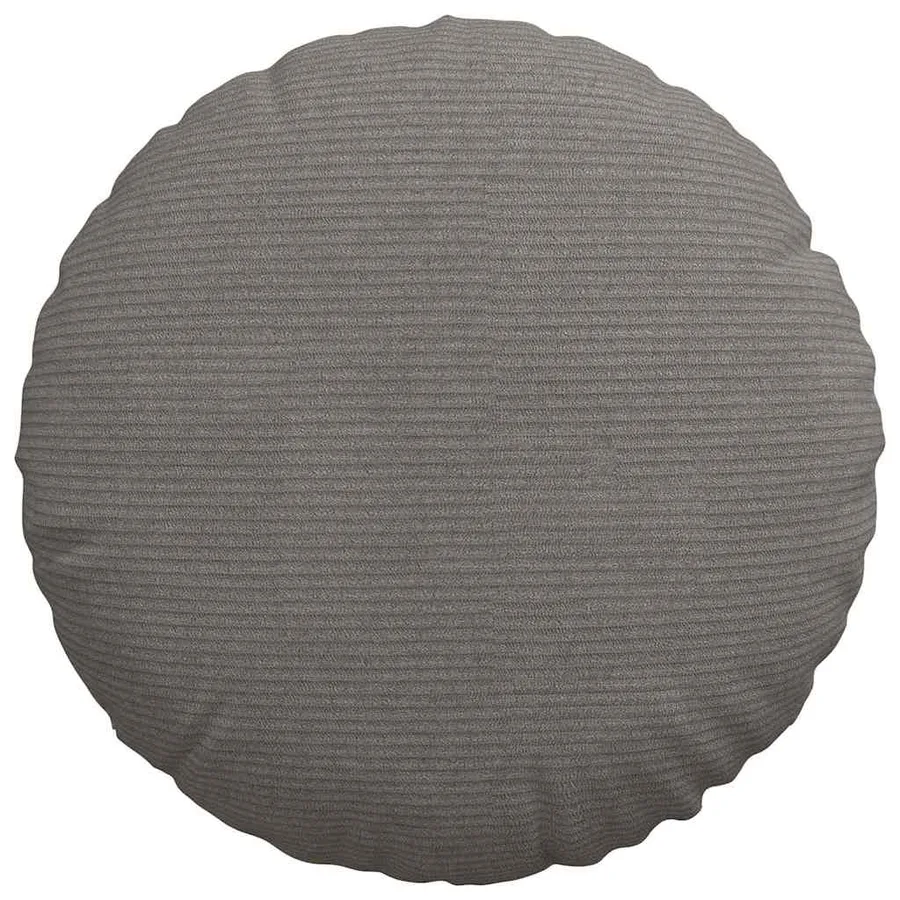 Coussins de siège 2 pcs Gris clair Ø 40 cm - 6