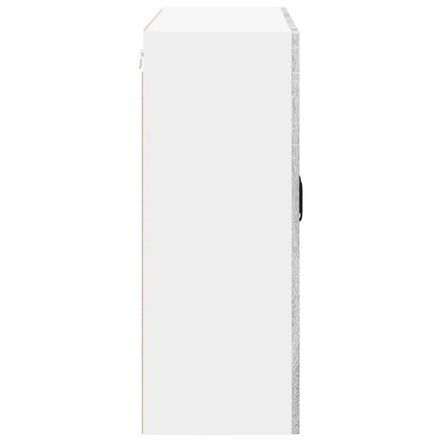 Meuble mural LUCCA Sonoma gris 80 x 31 x 80 cm - 7