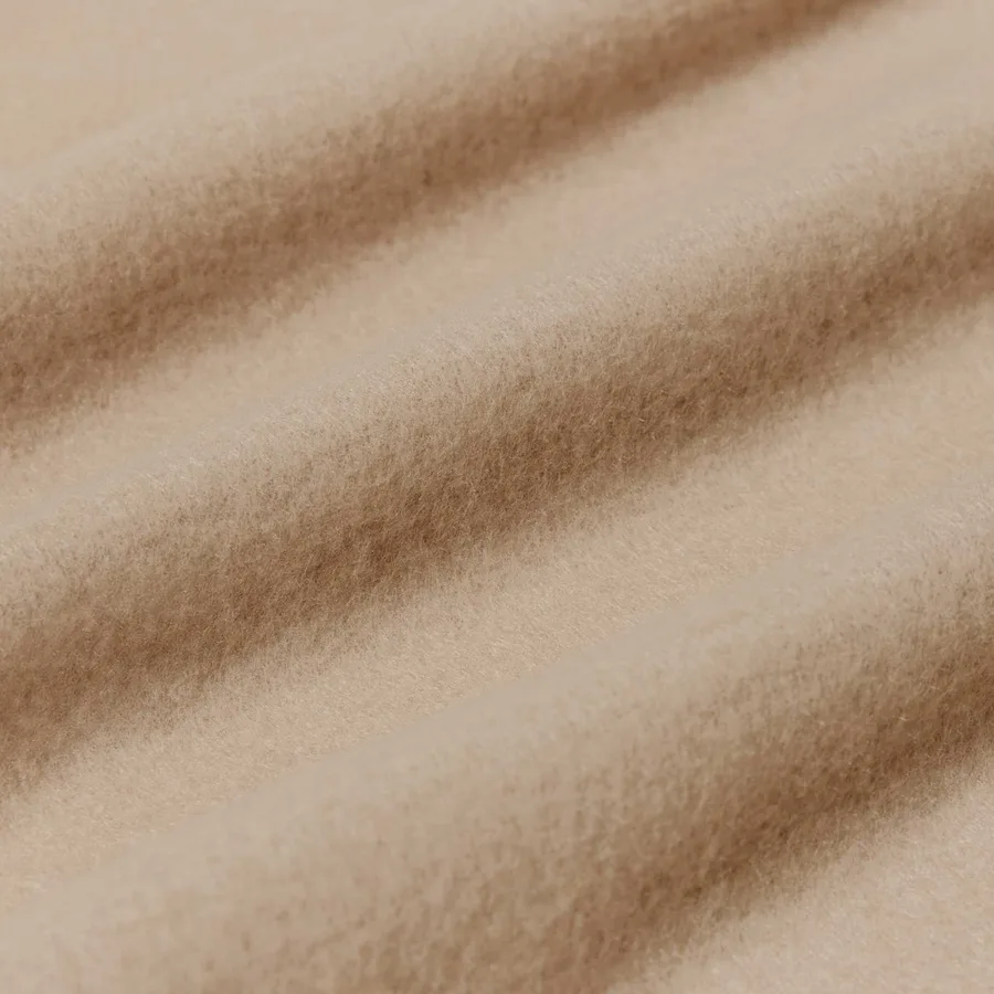 Jeté Camel 280 x 210 cm Toison - 6