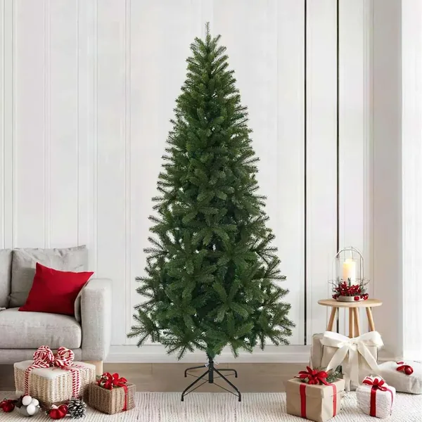 Sapin de Noël artificiel Vert 240 cm PVC, PE et acier