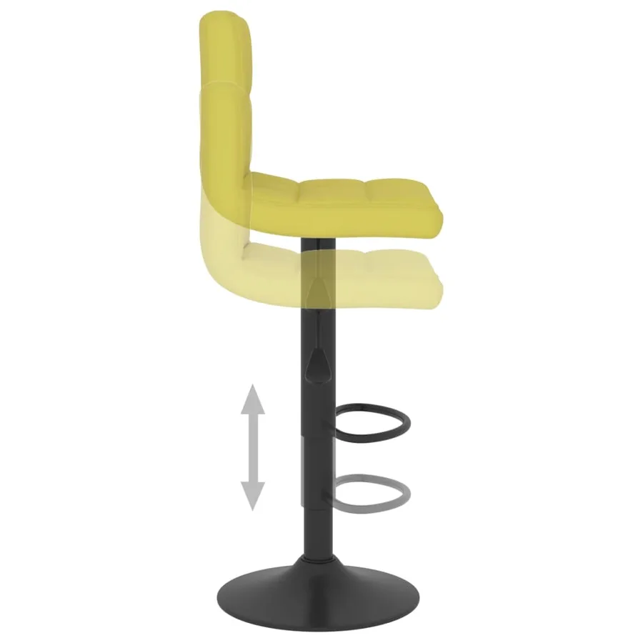 Tabouret de bar Vert Tissu - 6