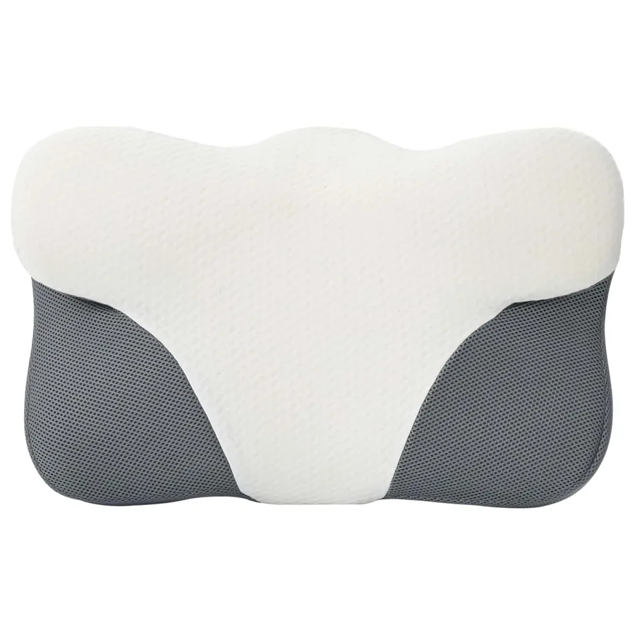 Coussin cervical Blanc Mousse à mémoire de forme - 4